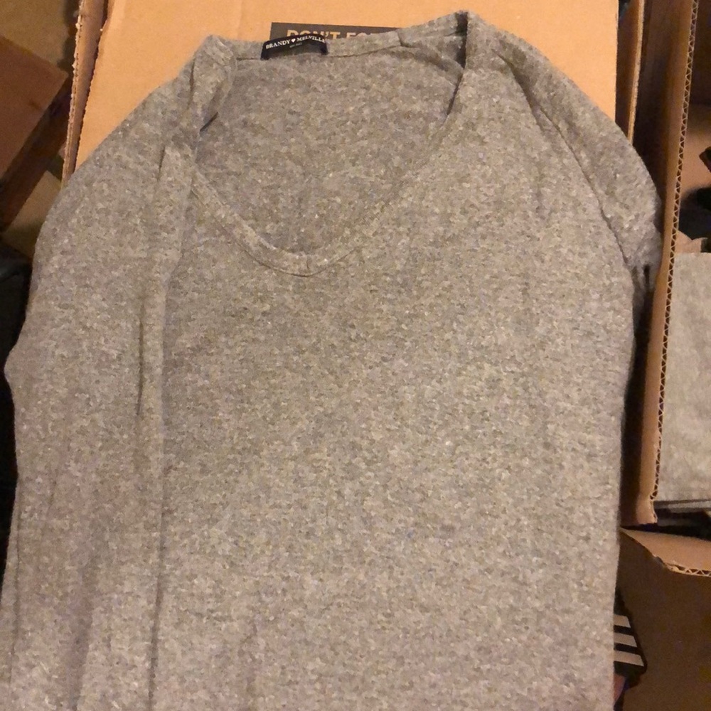 Gray sweater - BRANDY MELVILLE
